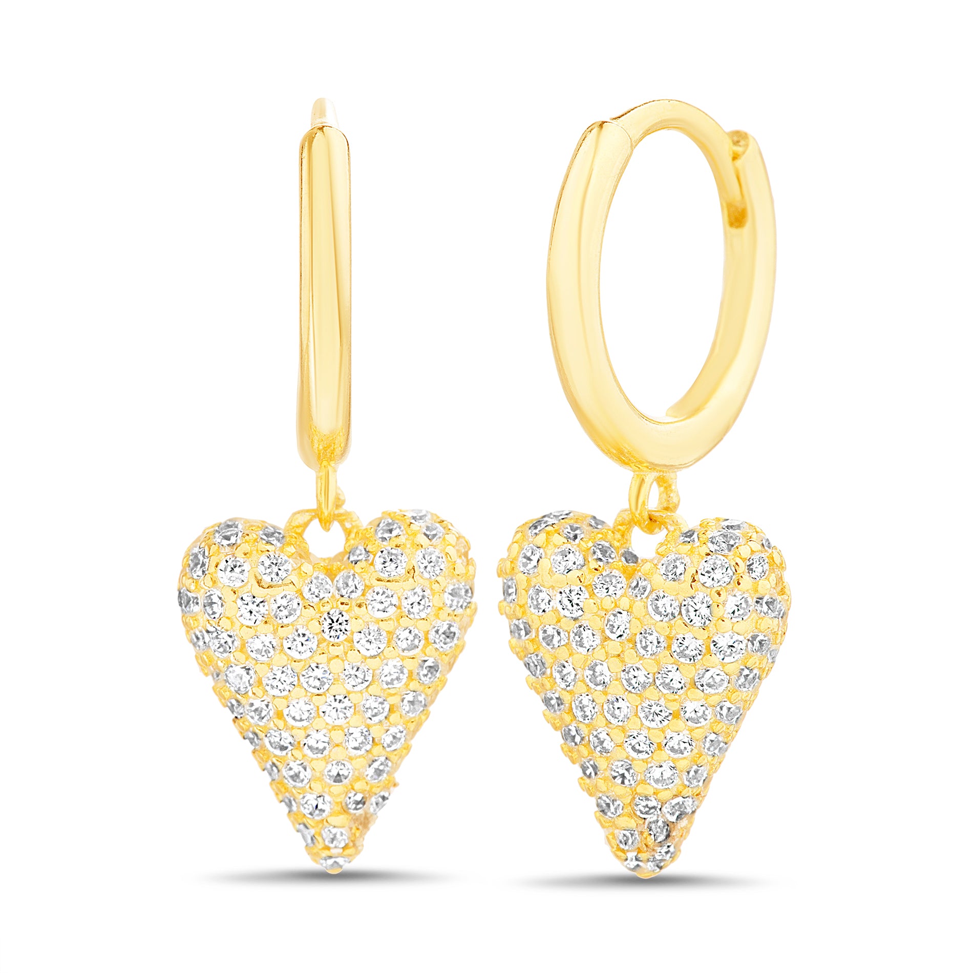 Gold Happy Heart Huggies